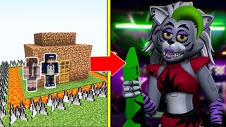 ROXANNE (FNAF Security Breach) Tấn Công Nhà Được Bảo vệ Bởi bqThanh và Ốc Trong Minecraft