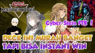 DECK MURAH CUMA 2 UR BISA FIRST TURN WIN CYBER STEIN FTK MASTER DUEL