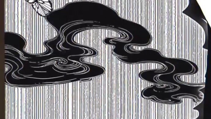 1 April, catatan tulisan tangan di buku kejadian supranatural: "Mimpi Zhuangzi tentang seekor kupu-k