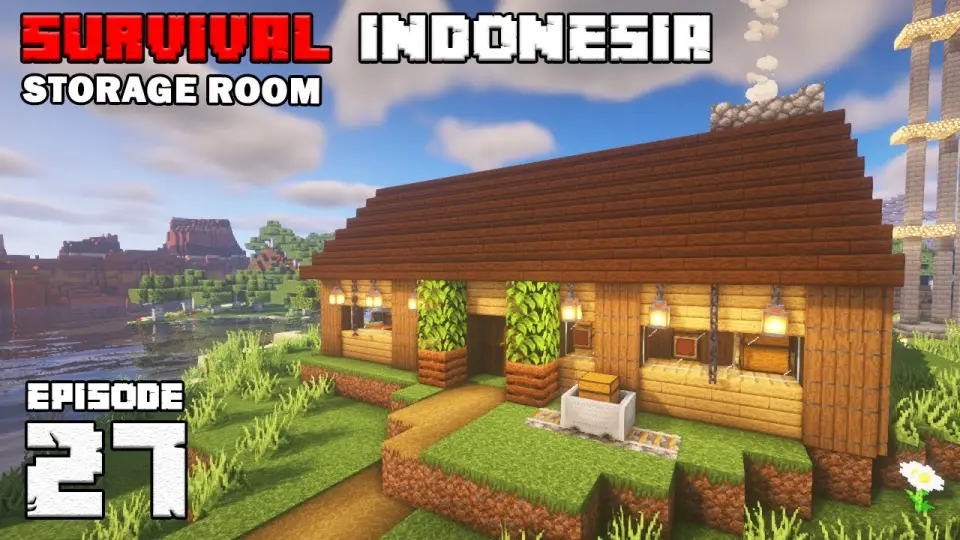 Tempat Gudang Harta Karun Minecraft Survival Indonesia Eps 27 Bilibili