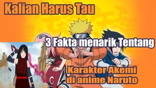Kalian Harus Tau 3 Fakta Menarik Tentang Karakter Akemi di Anime Naruto