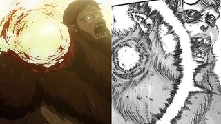 Manga VS Anime - Attack On Titan Season 4 Part 2 Episode 2