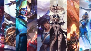 Membandingkan skin painting asli champion sebelumnya dengan EDG dan IG, mematikan semuanya seketika