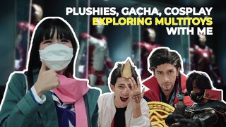 Exploring the anime toys heaven at Multi toys cosplay event, Surabaya Indonesia! #VlogWithFlo