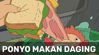 Ponyo l l Ponyo Dikasih Makan Daging