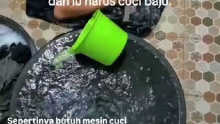 butuh mesin cuci yang bisa ngomel