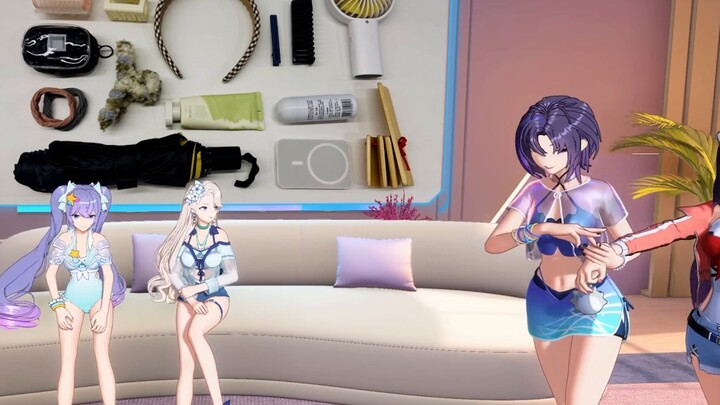 Bella and Nai, who can't tell left from right after being with Le for so long, revealed that Jiale's