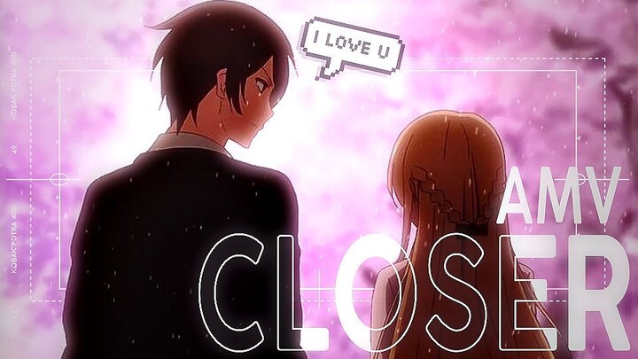 Amv typography - Closer