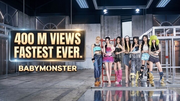 BABYMONSTER "DRIP" Smashes 400M Views!