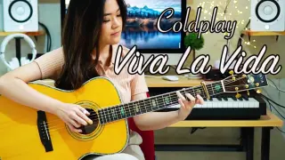 Coldplay "Viva La Vida", live in the moment! 【Guitar Fingerstyle】