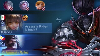 ASSASSIN RYLLES IS BACK? XIYOR IS BACK? | MOBILE LEGENDS