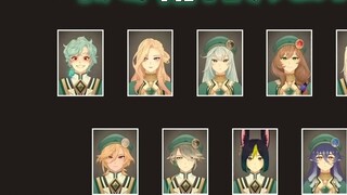 [Genshin Impact] Sembilan pemuda berprestasi di Akademi Kekaisaran! Dokter dan wanita ada dalam daft