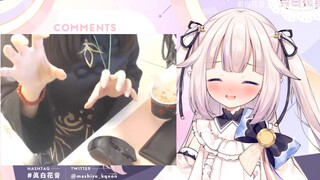 日本萝莉开摄像头cos胡桃唱起了丘丘谣 完全一致