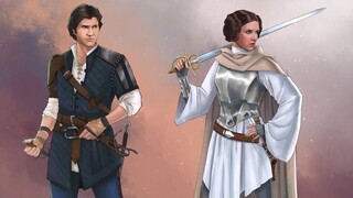 Star Wars: Princess Leia's Theme (Han and Leia Love Theme) | Medieval Style