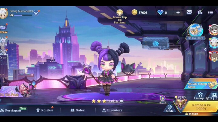 lylia sinergi defender dengan Hero Ruby