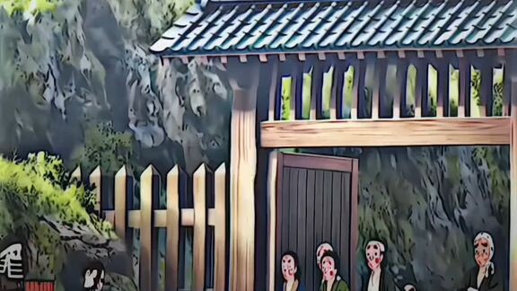 perpisahan yang meriah dengan desa penempa pedang 😁