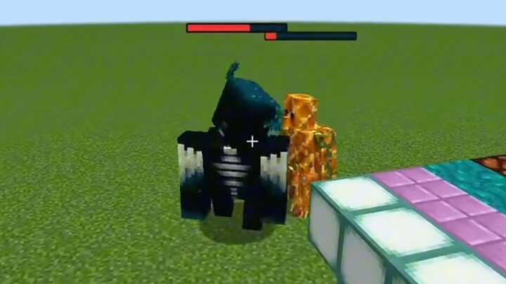 ماينكرافت: الحارس مقابل أنواع مختلفة من الدمى