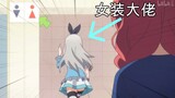 Trong anime, anh chàng mặc đồ khác đi vào nhà vệ sinh nam hay nữ?