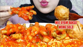 ENAKNYA NAGIH! ASMR MIE AYAM CEKER BAKSO URAT WONG SOLO