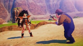 Dragon Ball Z Kakarot - A Farmer with a Shotgun