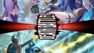 (Deathmatch) 5 Gods vs. a bunch of miscellaneous soldiers