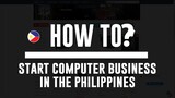 AM Radio Interview: How to Start a Computer Business in the Philippines? My Answer & Story