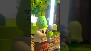 YOU CANT unsee THIS?! #shorts #lego #legostarwars #shrek #starwars