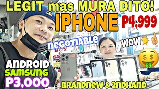 P3000 MURA! brandnew & secondhand IPHONE,android PHONE negotiable at may freebies pa!Greenhills