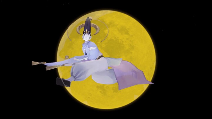 [MMD] Dancing on the moon | Onmyoji