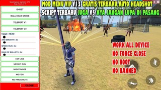 MOD MENU VIP V13 TERBARU Plus Script Anti Banned nya Langsung Auto Booyah!