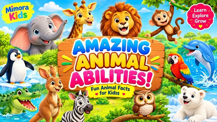 Can You Guess the Animal? 🦁 3 Clues | Animal Quiz for Kids