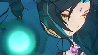 [Genshin Impact] Use the fairy sword bgm to open the Meiqiang Miserable Mandrill | Mandrill, fall into the mortal world