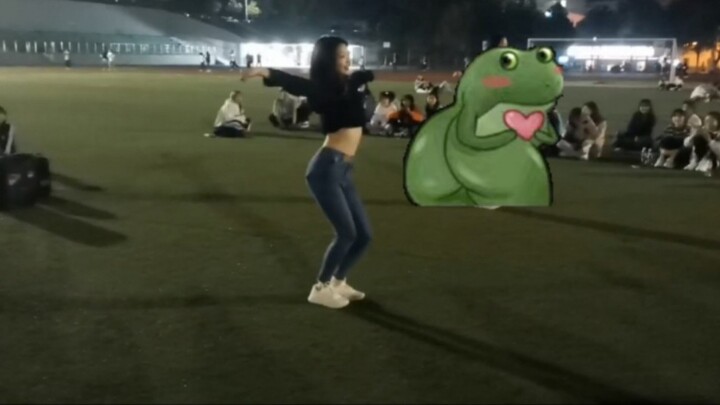 Fake straight shot!!! No more cannons! Random dance on campus!