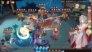 [Onmyoji]Test 2 Đào dài vượt phó bản Thố đầy Kính Cơ