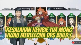 KESALAHAN NEWBIE TIM MONO HIJAU MERELEONA DPS BUILD 🍀 BLACK CLOVER MOBILE