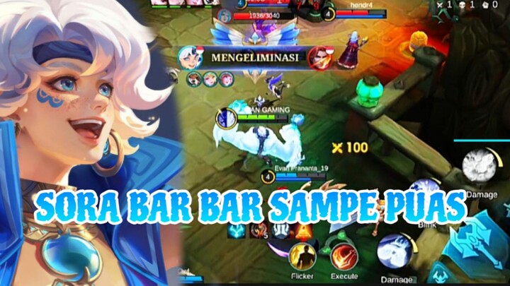 SORA BAR BAR SAMPE PUAS