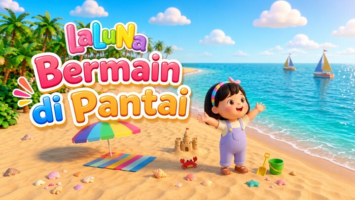 Liburan Ke Pantai | Lagu Anak - Anak bersama Laluna