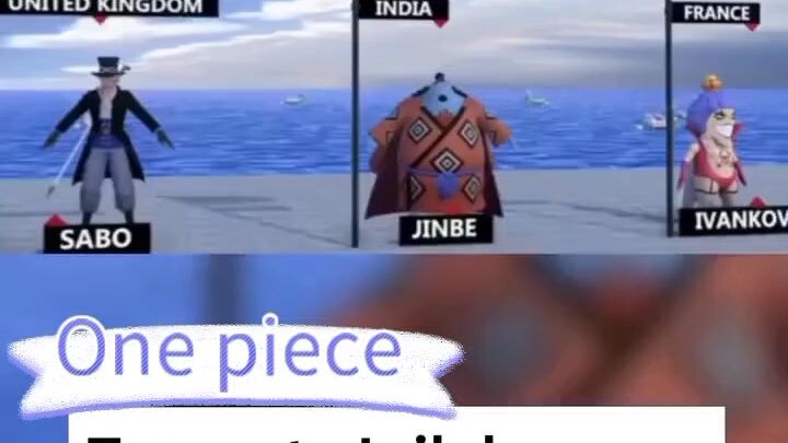 asal negara tokoh² di anime one piece
