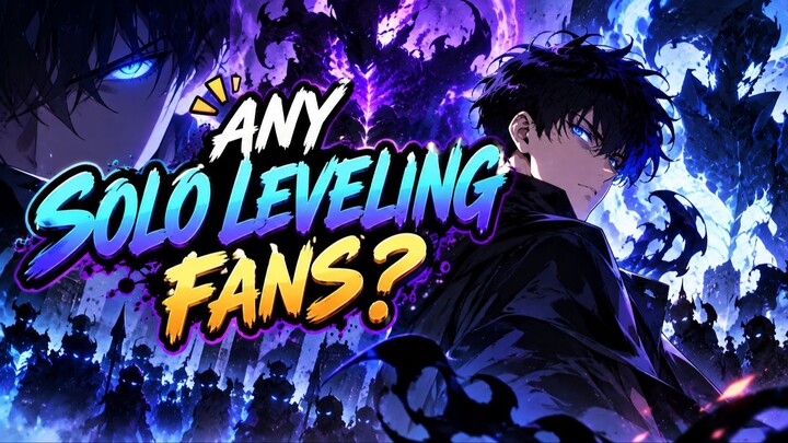 🔥 Any Solo Leveling Fans Here?! 👑 ARISE! 💜