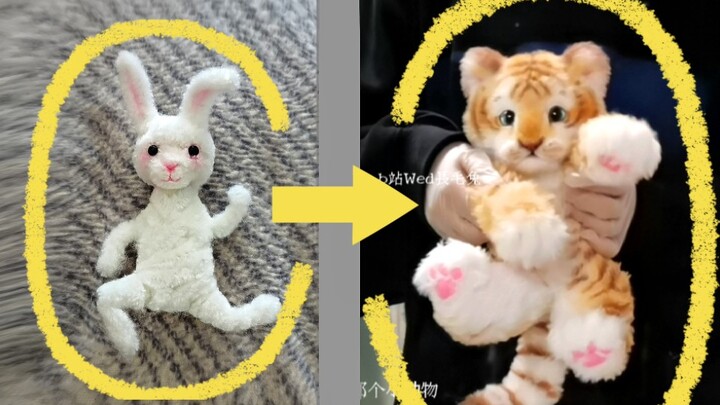 [Pipe Cleaners] From a splits-playing rabbit to a little tiger—what did I go through in between!