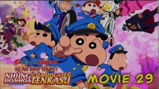 Movie 29 - Shin Cậu Bé Bút Chì : Bí Ẩn Bao Trùm ! Những Đóa Hoa Của Học Viện Tenkasu Lồng Tiếng
