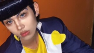 Tôi có thể mua một bộ cosplay với giá 200 không? cos Higashikata Josuke đến thăm hội chợ truyện tran