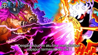 EDAN ! TEKNIK BARU LUFFY BERHASIL MENAHAN SERANGAN TERKUAT LOKI ! WUJUD BLACK NIKA MILIK LUFFY