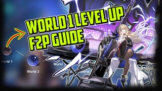 F2P World Level Up Challenge 1 Trial of the Equilibrium - Honkai Star Rail