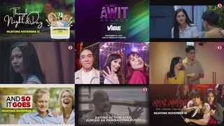 TV5 Commercial Break November 15 & 16, 2025 (Weekend Saturday & Sunday) (The 38th Awit Awards Vibe)
