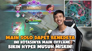 ROTASI OFFLANE YG BAKAL BIKIN HYPER MUSUH STRESS!! SOLO RANK TERASA EZ!!