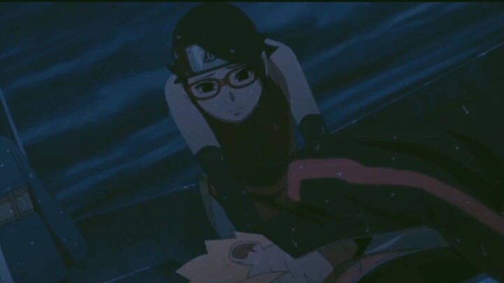 sarada khawatir bngt sm boruto 😫❤