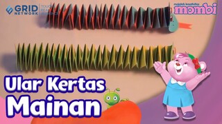 Membuat Kreasi - Ular Kertas Mainan