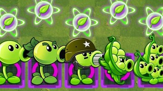 How many plants can defeat Sloth Gargantuar Zombie With 5 Plant Food ?