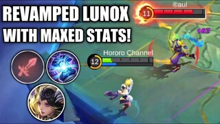 NEW LUNOX WITH 112% MAGIC PEN AND 108% SPELL VAMP